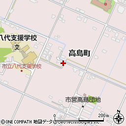 熊本県八代市高島町4251-3周辺の地図