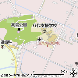 熊本県八代市高島町4784周辺の地図