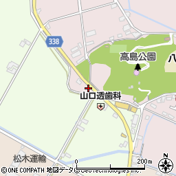熊本県八代市高島町1-5周辺の地図