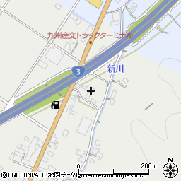 熊本県八代市川田町東1176周辺の地図