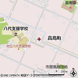 熊本県八代市高島町4249-5周辺の地図