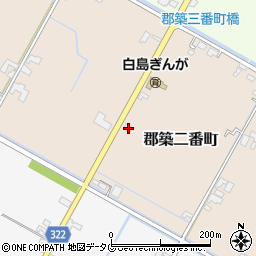 熊本県八代市郡築二番町107-5周辺の地図