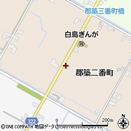 熊本県八代市郡築二番町107周辺の地図