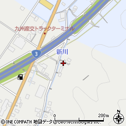 熊本県八代市川田町東2224周辺の地図