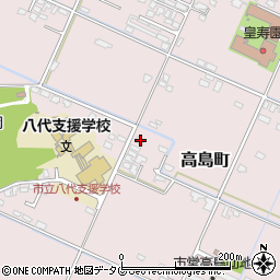 熊本県八代市高島町4254-3周辺の地図