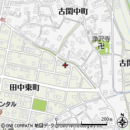 熊本県八代市田中東町5-1周辺の地図