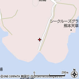 熊本県上天草市松島町合津6167周辺の地図