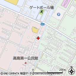 熊本県八代市高島町4054-1周辺の地図