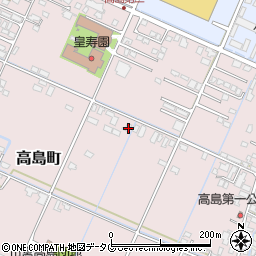 熊本県八代市高島町4185-4周辺の地図