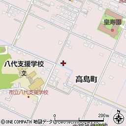 熊本県八代市高島町4243-5周辺の地図
