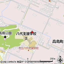 熊本県八代市高島町4263-3周辺の地図