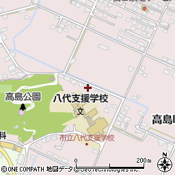 熊本県八代市高島町4310-2周辺の地図