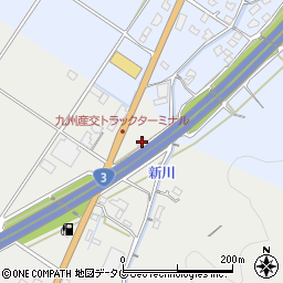 熊本県八代市川田町東1184周辺の地図