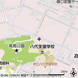 熊本県八代市高島町4310-1周辺の地図