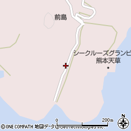 熊本県上天草市松島町合津6158周辺の地図