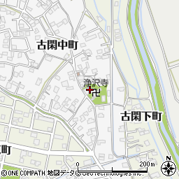 浄澤寺周辺の地図