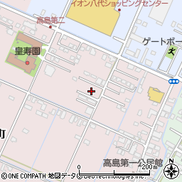 熊本県八代市高島町4168-2周辺の地図