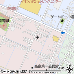 熊本県八代市高島町4138-16周辺の地図