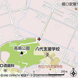 熊本県八代市高島町4312周辺の地図