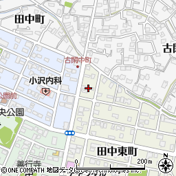 熊本県八代市田中東町23-3周辺の地図