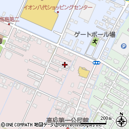 熊本県八代市高島町4136-7周辺の地図