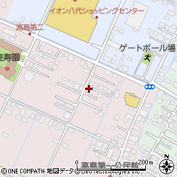 熊本県八代市高島町4137-1周辺の地図