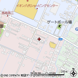 熊本県八代市高島町4136-6周辺の地図