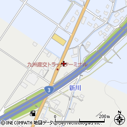 熊本県八代市川田町東1103周辺の地図