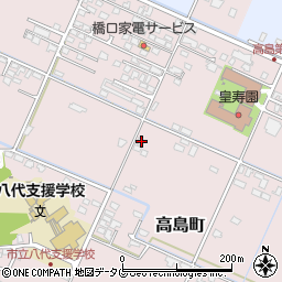 熊本県八代市高島町4239-3周辺の地図