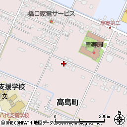 熊本県八代市高島町4238-5周辺の地図