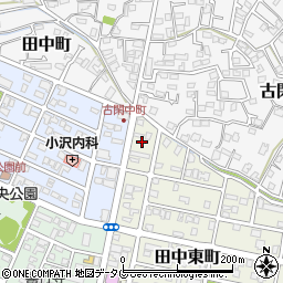 熊本県八代市田中東町23周辺の地図
