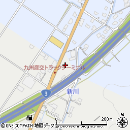 熊本県八代市川田町東1107周辺の地図