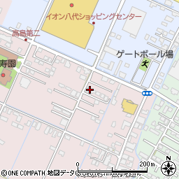 熊本県八代市高島町4136-2周辺の地図