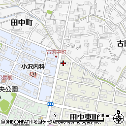 熊本県八代市田中東町23-9周辺の地図