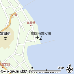 安田産業汽船株式会社　富岡港代理店周辺の地図