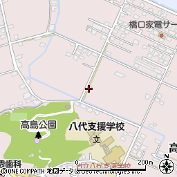 熊本県八代市高島町4305-2周辺の地図