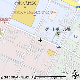 熊本県八代市高島町4134-4周辺の地図