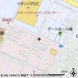 熊本県八代市高島町4134-7周辺の地図