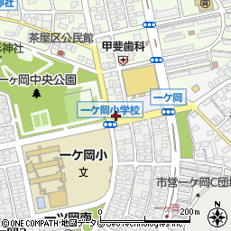 宮崎日日新聞　伊形販売所周辺の地図
