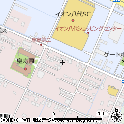 熊本県八代市高島町4176-8周辺の地図