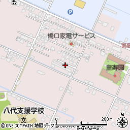 熊本県八代市高島町4277周辺の地図
