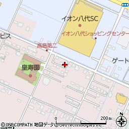 熊本県八代市高島町4176-19周辺の地図