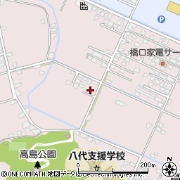 熊本県八代市高島町4324-1周辺の地図