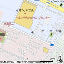 熊本県八代市沖町3974-10周辺の地図