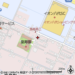 熊本県八代市高島町4176-16周辺の地図
