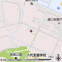 熊本県八代市高島町4324-9周辺の地図