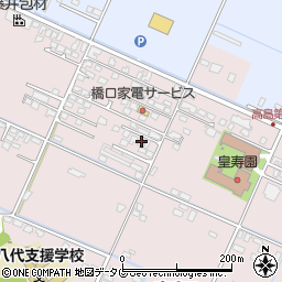 熊本県八代市高島町4279-8周辺の地図