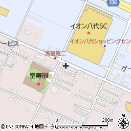 熊本県八代市高島町4176-24周辺の地図