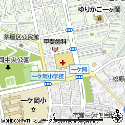 昭産商事株式会社味の四季彩　Ａコープ一ケ岡店周辺の地図