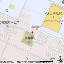 熊本県八代市高島町4223周辺の地図